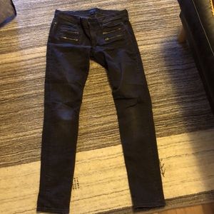 Banana republic skinny jeans in washed black